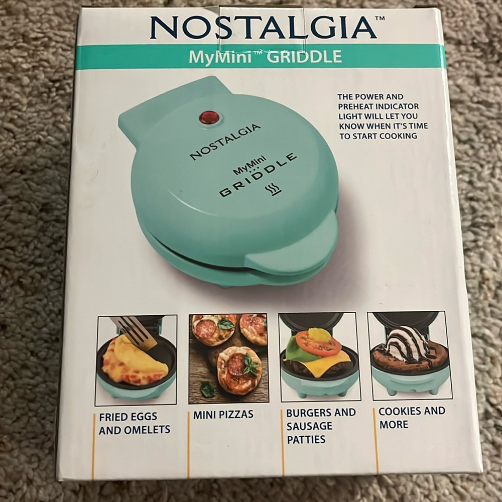 Teal my mini griddle